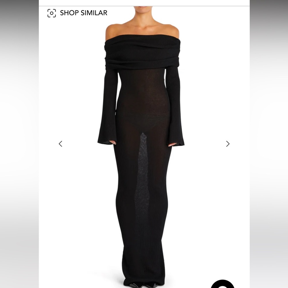 SER.O.YA Galleria Rib Knit Maxi Dress